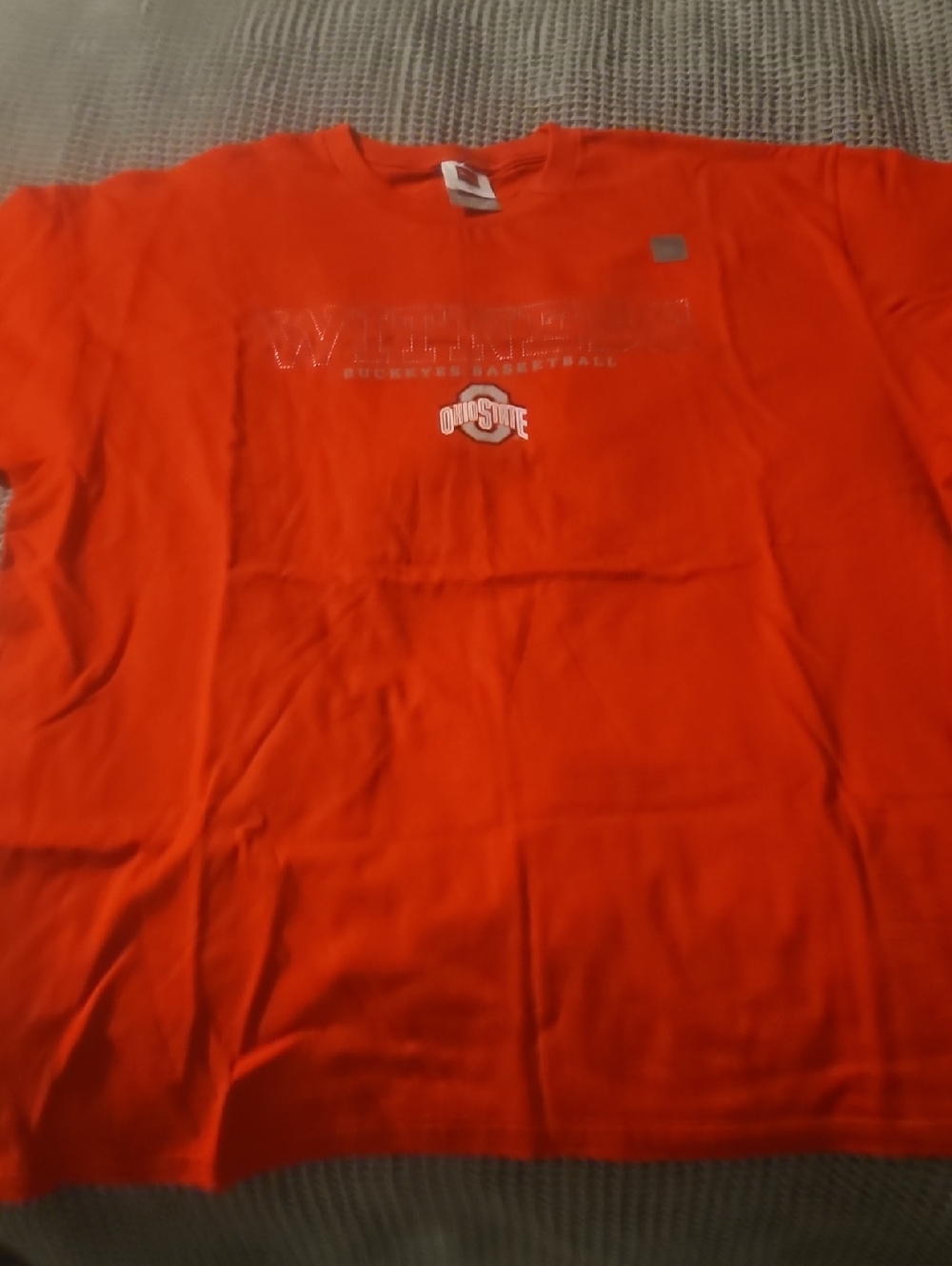 Nike Orange Ohio State Graphic Short Sleeve Tee